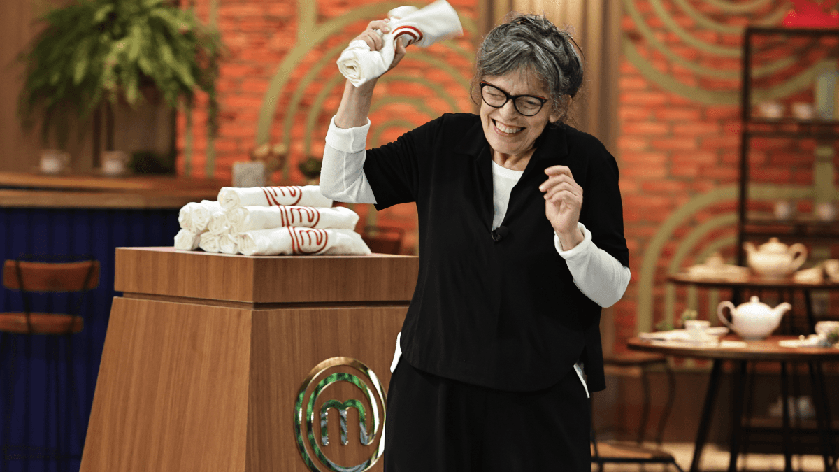 Participante de 78 anos do MasterChef+ relembra juventude: "Tomei tudo"