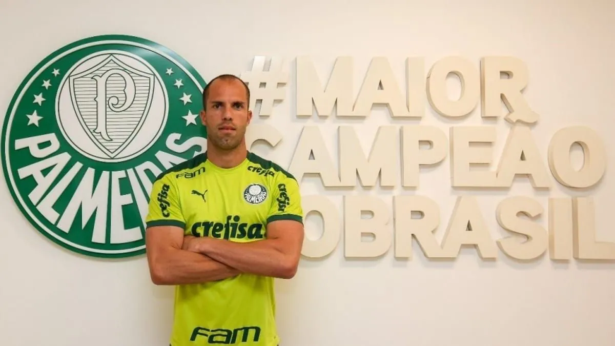 Marcelo Lomba, goleiro do Palmeiras. Foto: X/SE Palmeiras