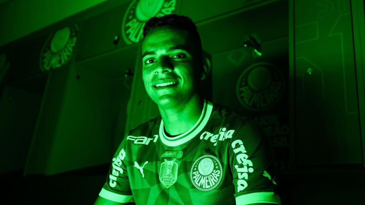 Palmeiras anuncia Bruno Rodrigues como novo reforço