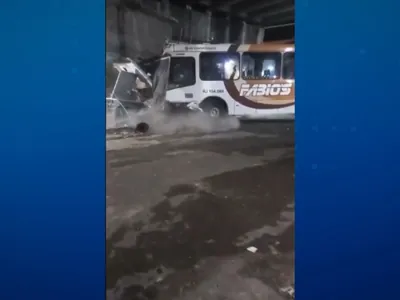 Nove pessoas ficam feridas em acidente de ônibus na Zona Norte do Rio