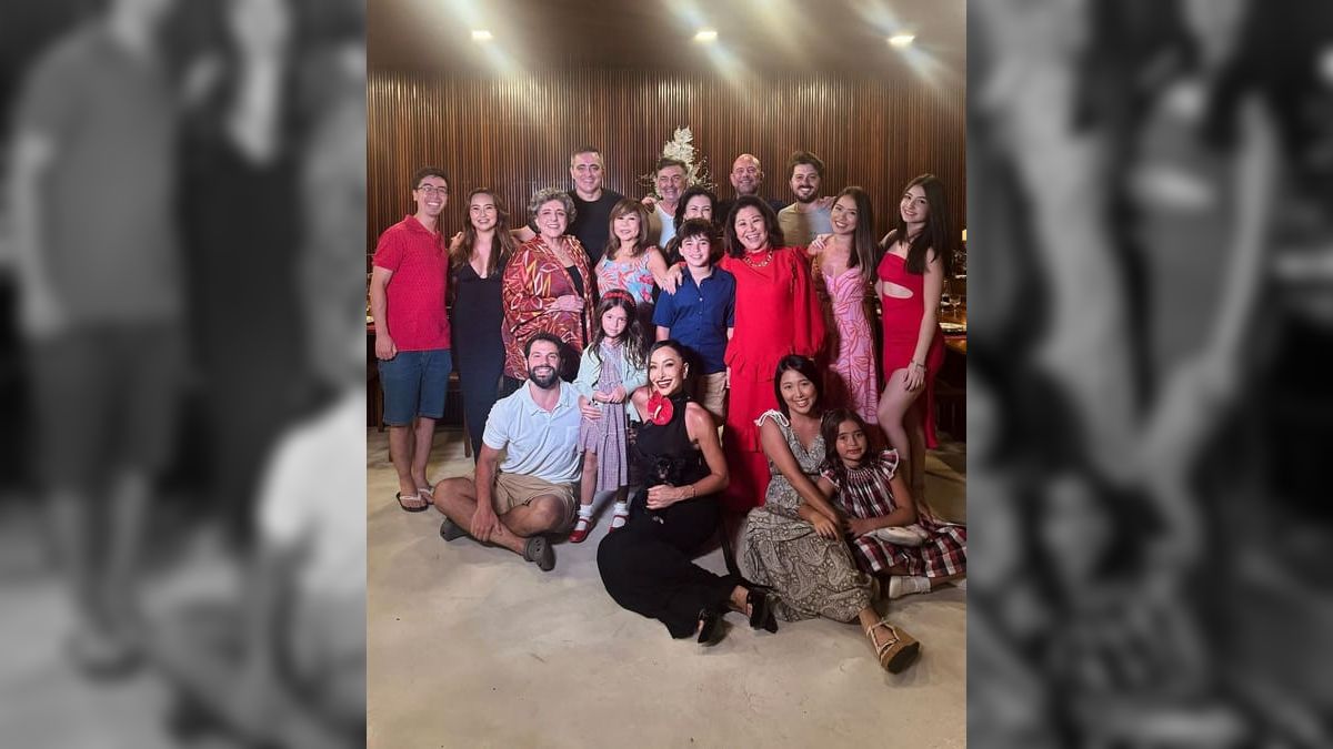 Sabrina Sato e Duda Nagle passam o Natal ao lado da filha Zoe