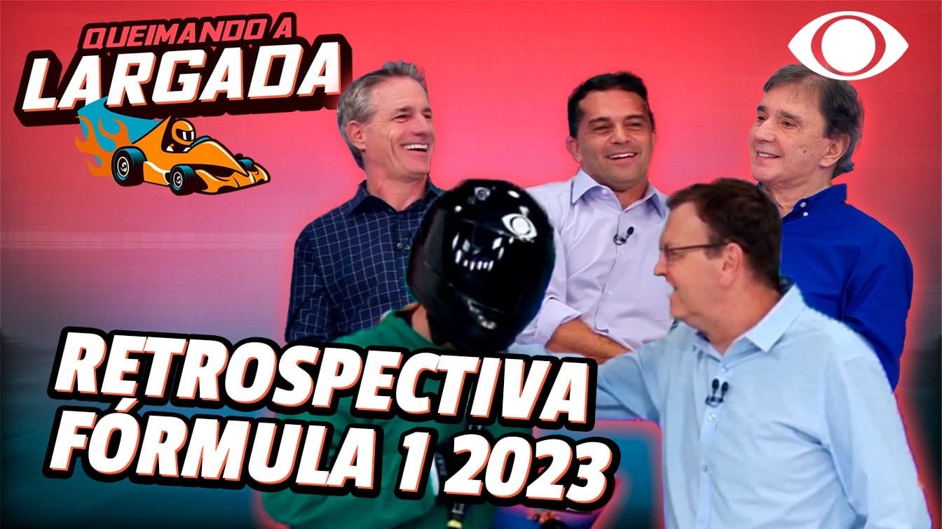 Queimando a Largada invade retrospectiva da F1 2023 no Show do Esporte