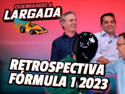 Queimando a Largada invade retrospectiva da F1 2023 no Show do Esporte