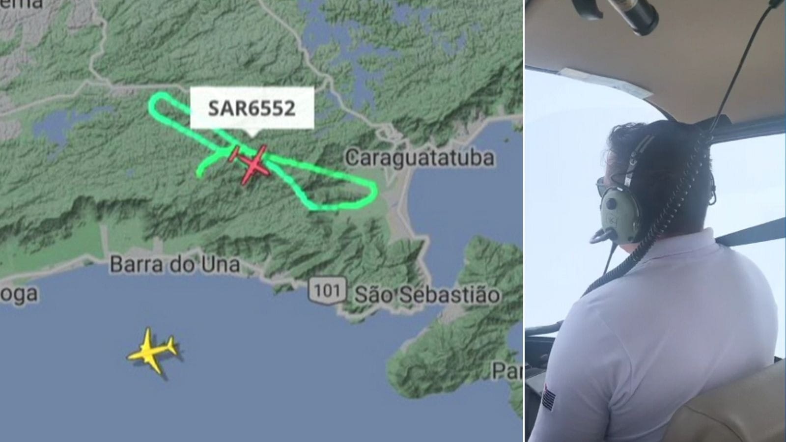 Piloto de helicóptero chegou a pousar “no meio do mato” antes de desaparecer