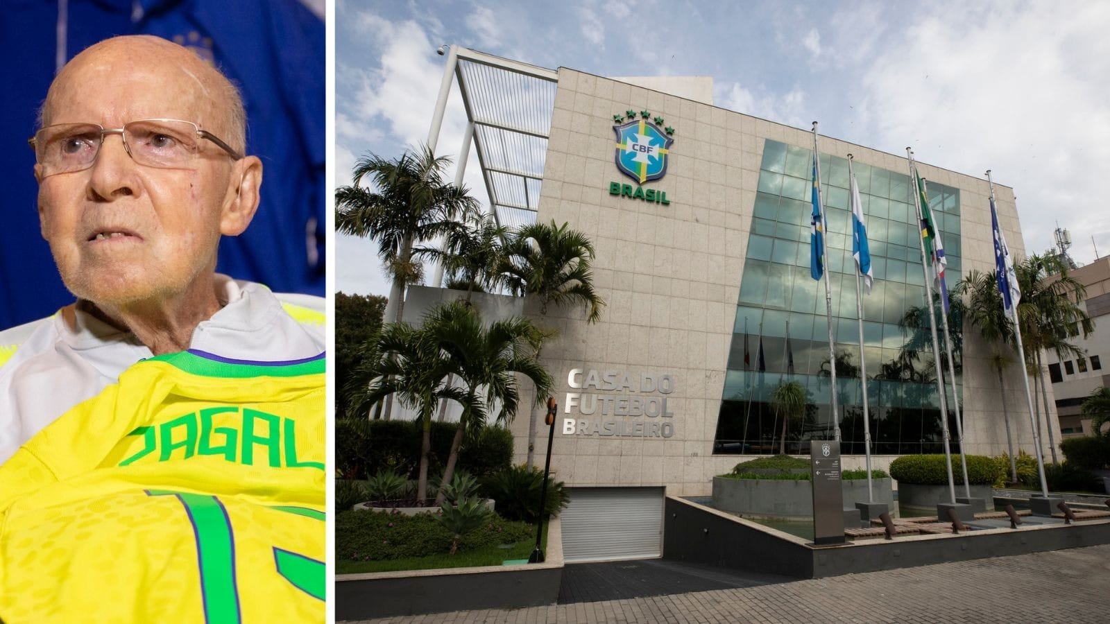 Velório de Zagallo será aberto ao público na sede da CBF no próximo domingo (07)
