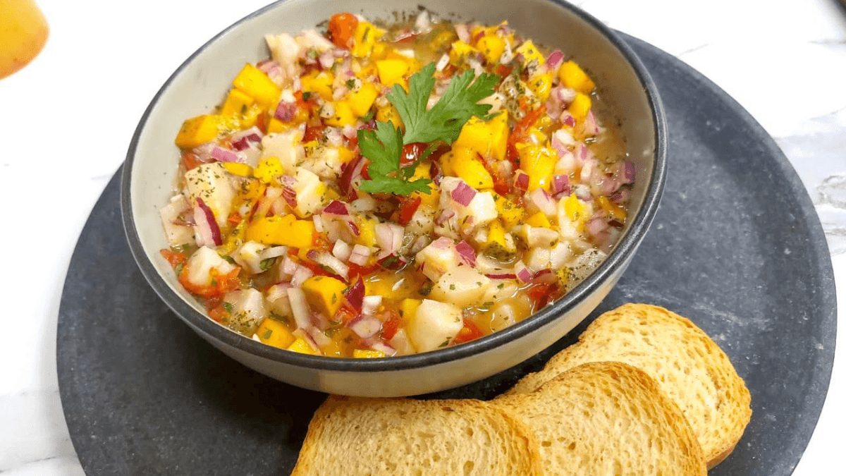 Ceviche de peixe branco | Band Receitas