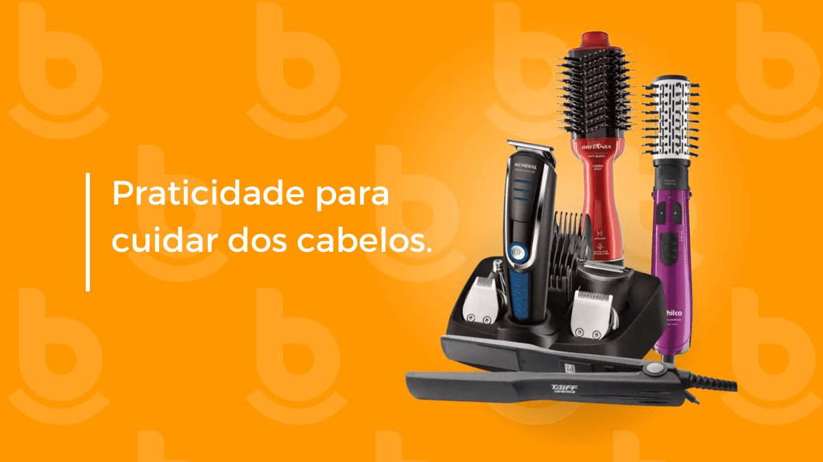 Praticidade para cuidar dos cabelos: veja produtos de Beleza & Saúde em oferta