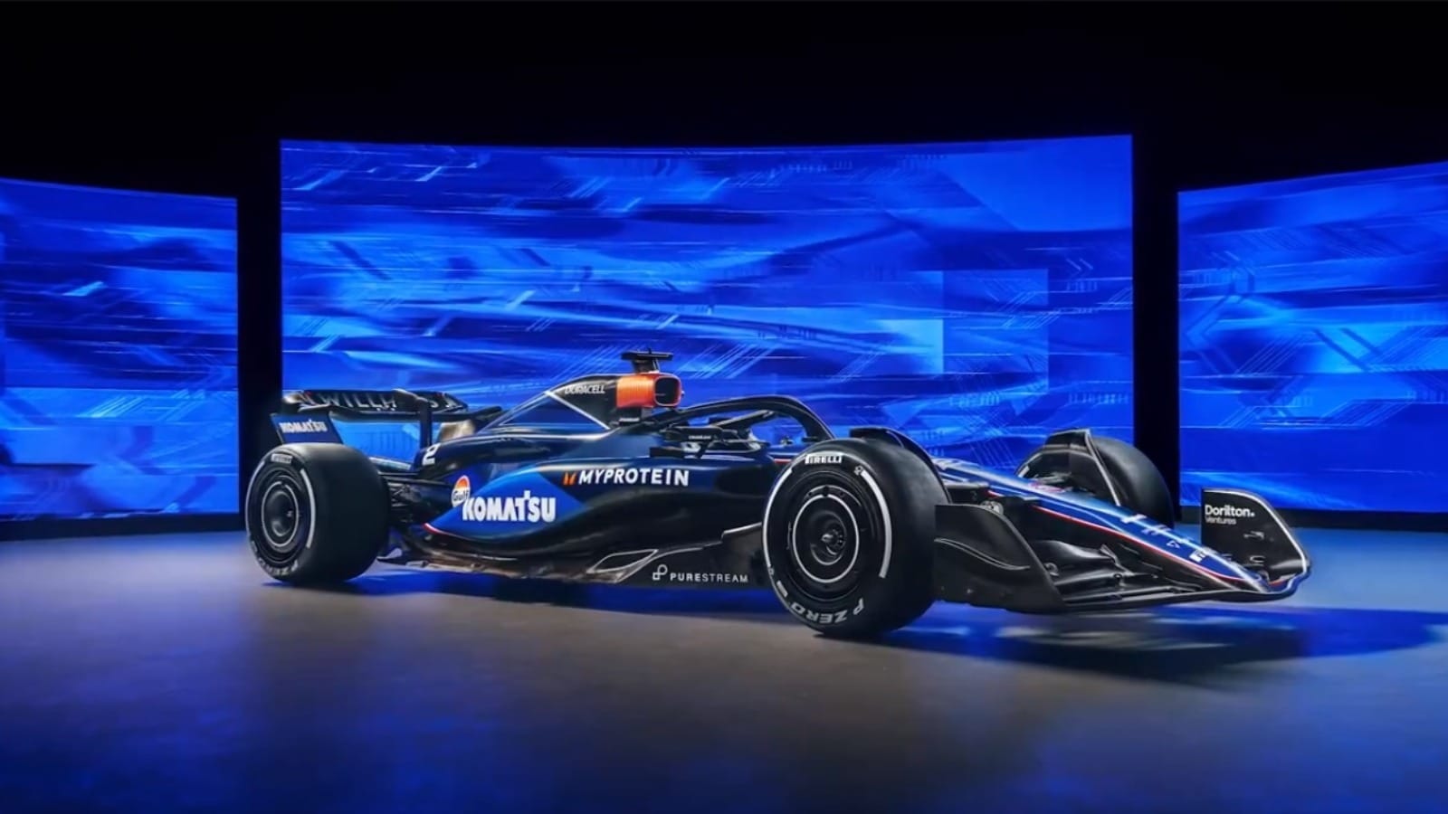 Williams apresenta visual do novo carro para disputa da temporada 2024 da F1