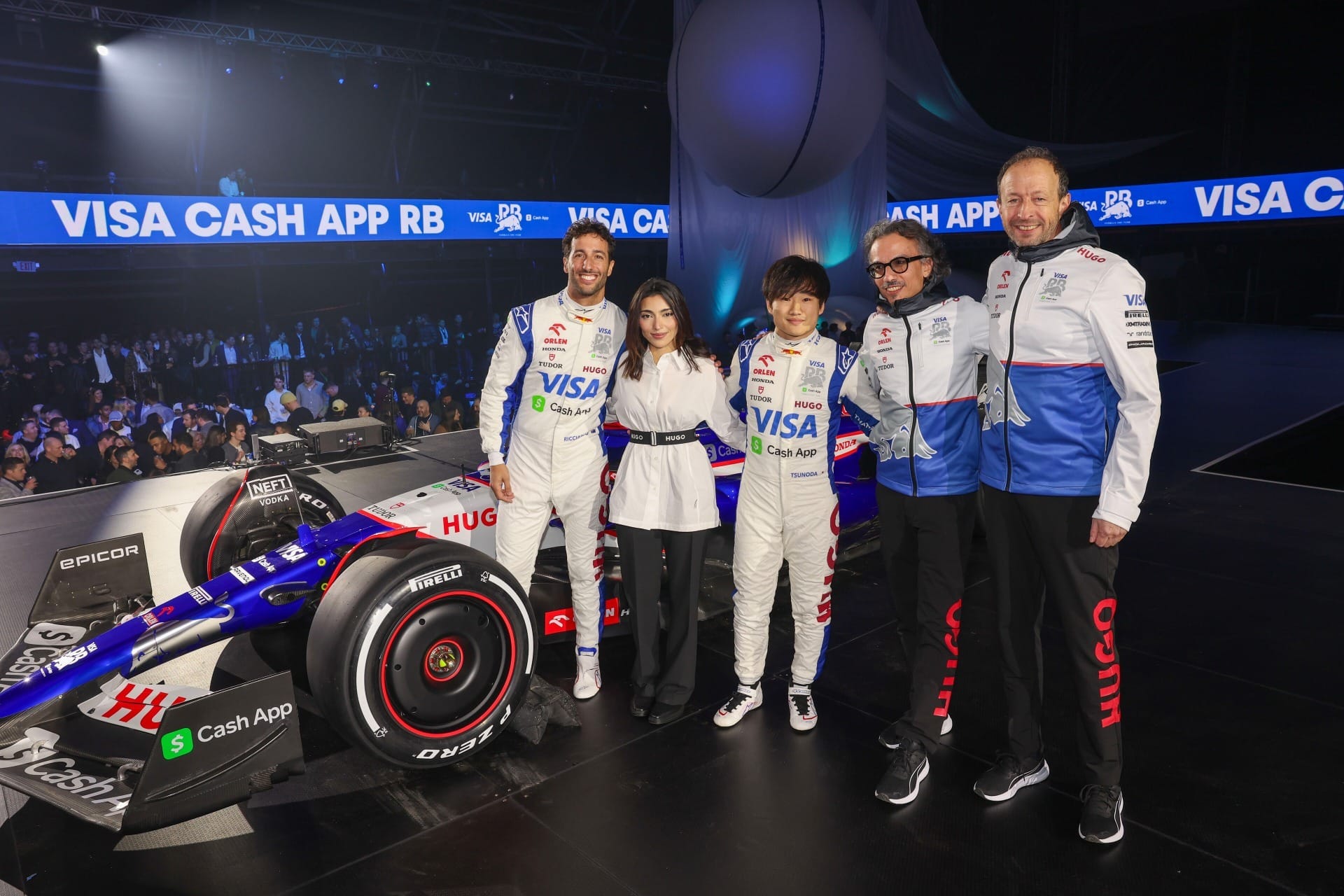 Racing Bulls apresenta carro de 2024 para celebrar reformulação da equipe na F1