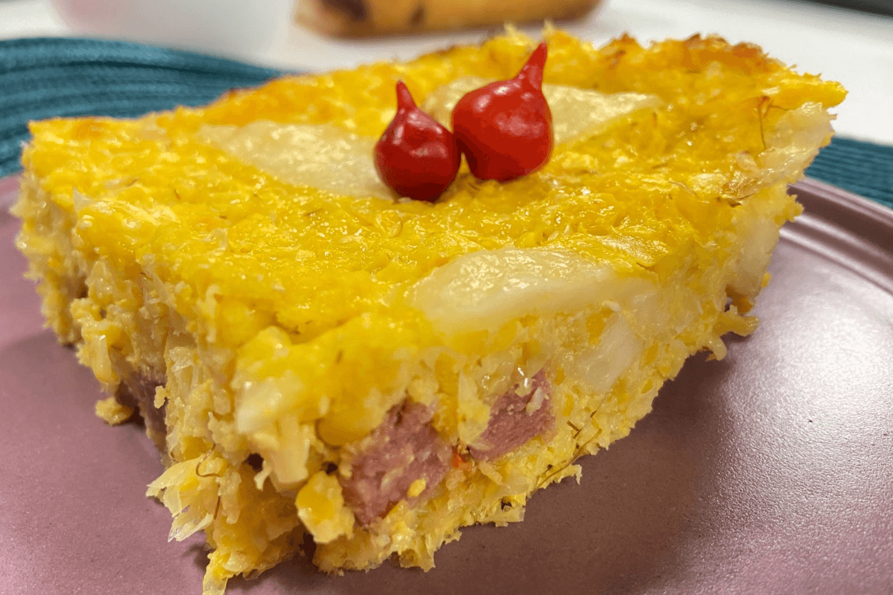 Pamonha de milho salgada, cremosa e assada do chef Bruno Hashimoto | Band Receitas