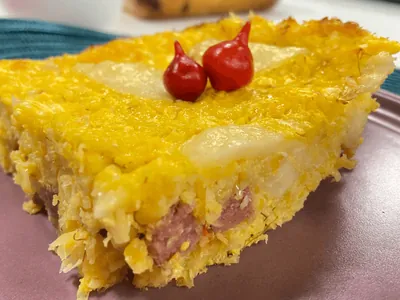 Pamonha de milho salgada, cremosa e assada do chef Bruno Hashimoto | Band Receitas