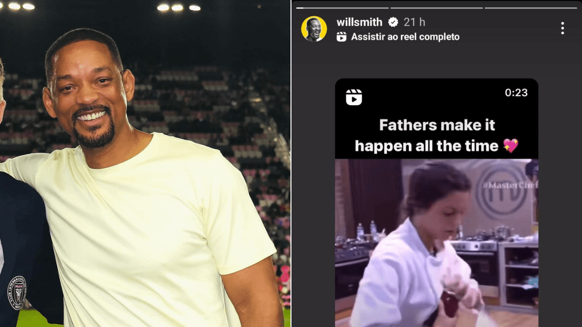 Will Smith compartilha momento icônico de final do MasterChef Brasil; saiba mais