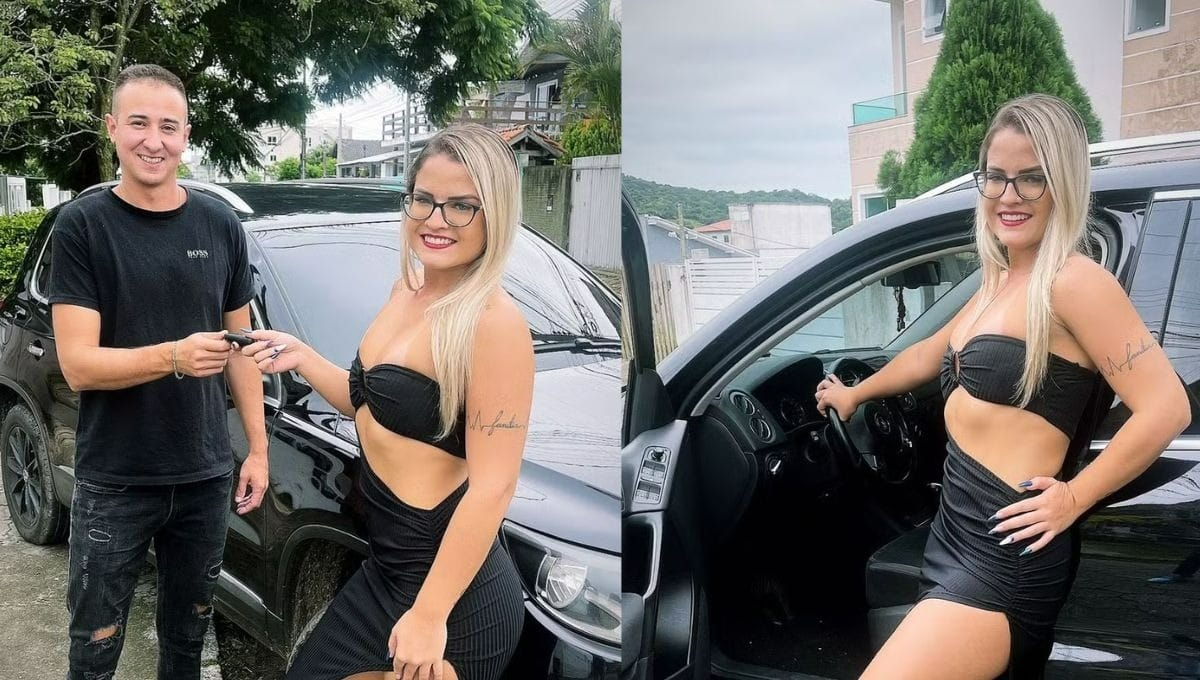 Quem é a influenciadora que ganhou carro zero do marido após sexo com ator pornô