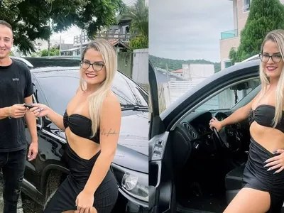 Quem é a influenciadora que ganhou carro zero do marido após sexo com ator pornô