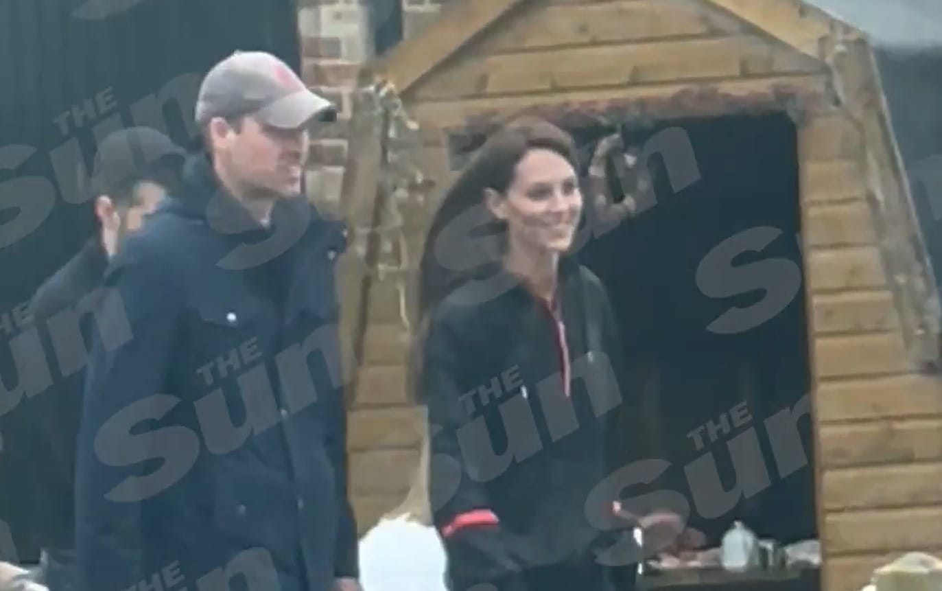 The Sun e TMZ publicam vídeo de Kate Middleton em passeio com William; veja
