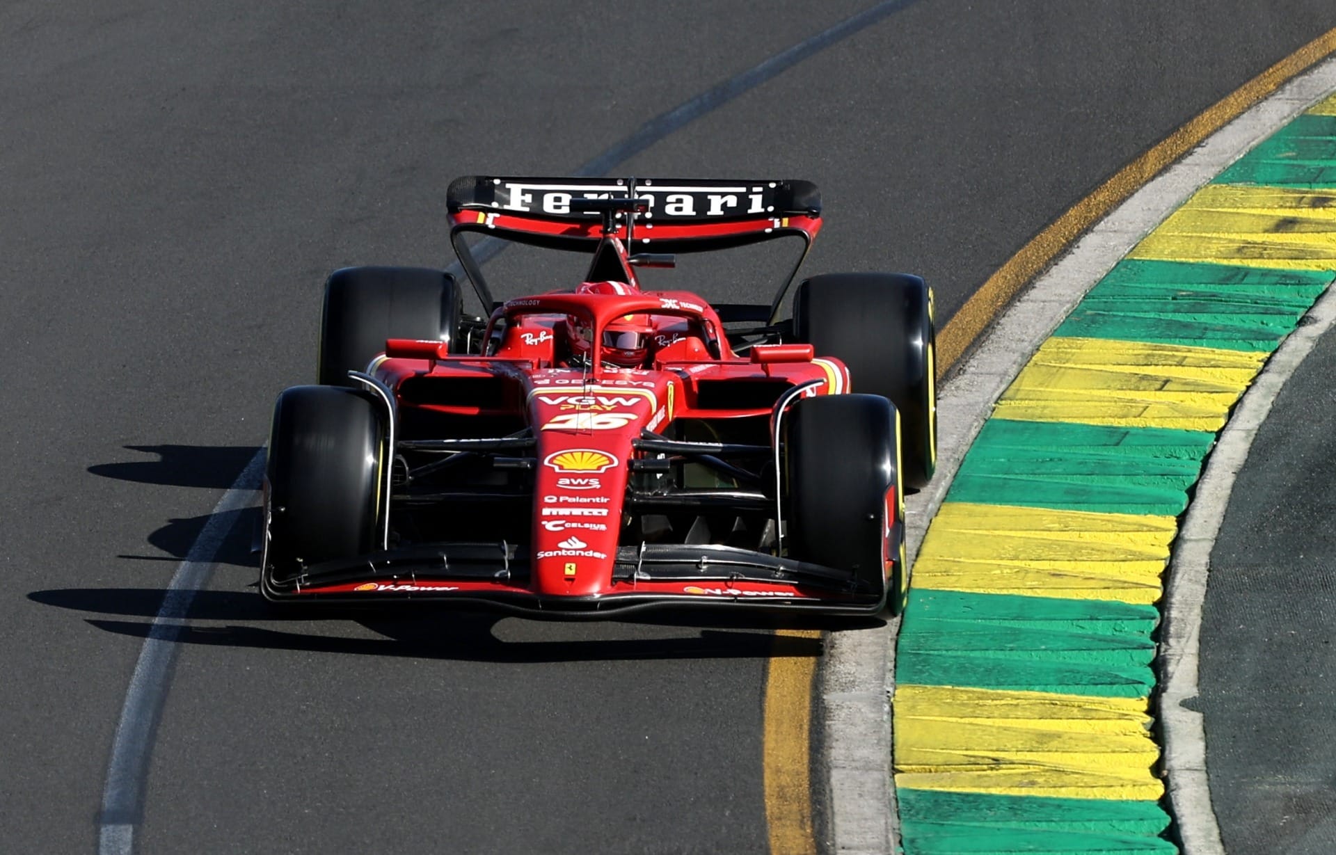 Nada de Verstappen! Leclerc lidera segundo treino livre do GP da Austrália