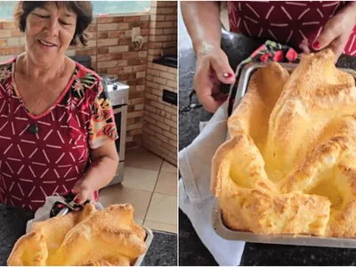 Biscoito montanha-russa: salgado gigante faz sucesso no TikTok; aprenda receita