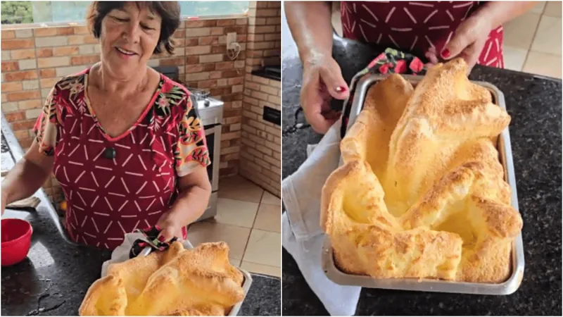 Biscoito montanha-russa: salgado gigante faz sucesso no TikTok; aprenda receita