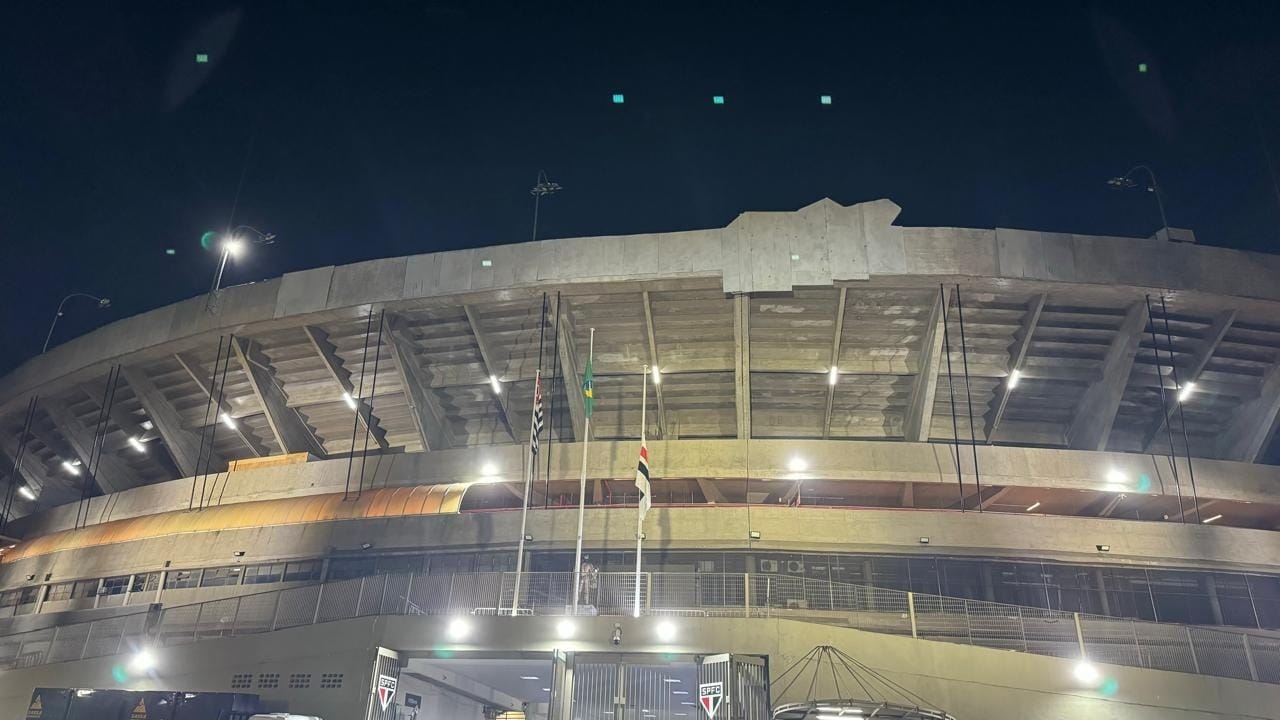 Tricolor já havia tentado instalar letreiro do ‘Morumbis’ há um ano (Alinne Fanelli/Band)