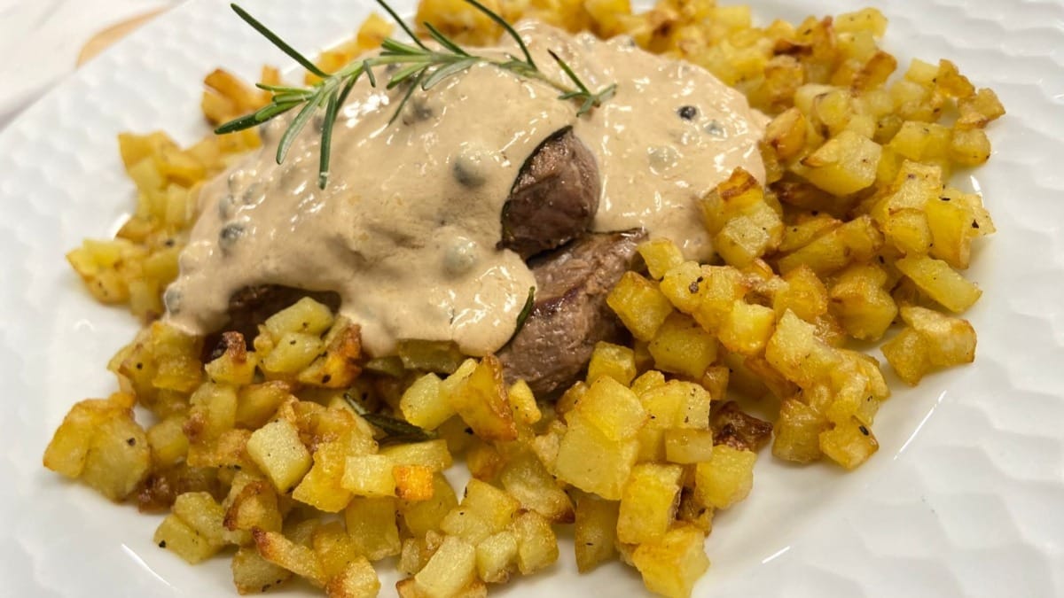 Filé-mignon ao molho picante com batatas salteadas | Band Receitas