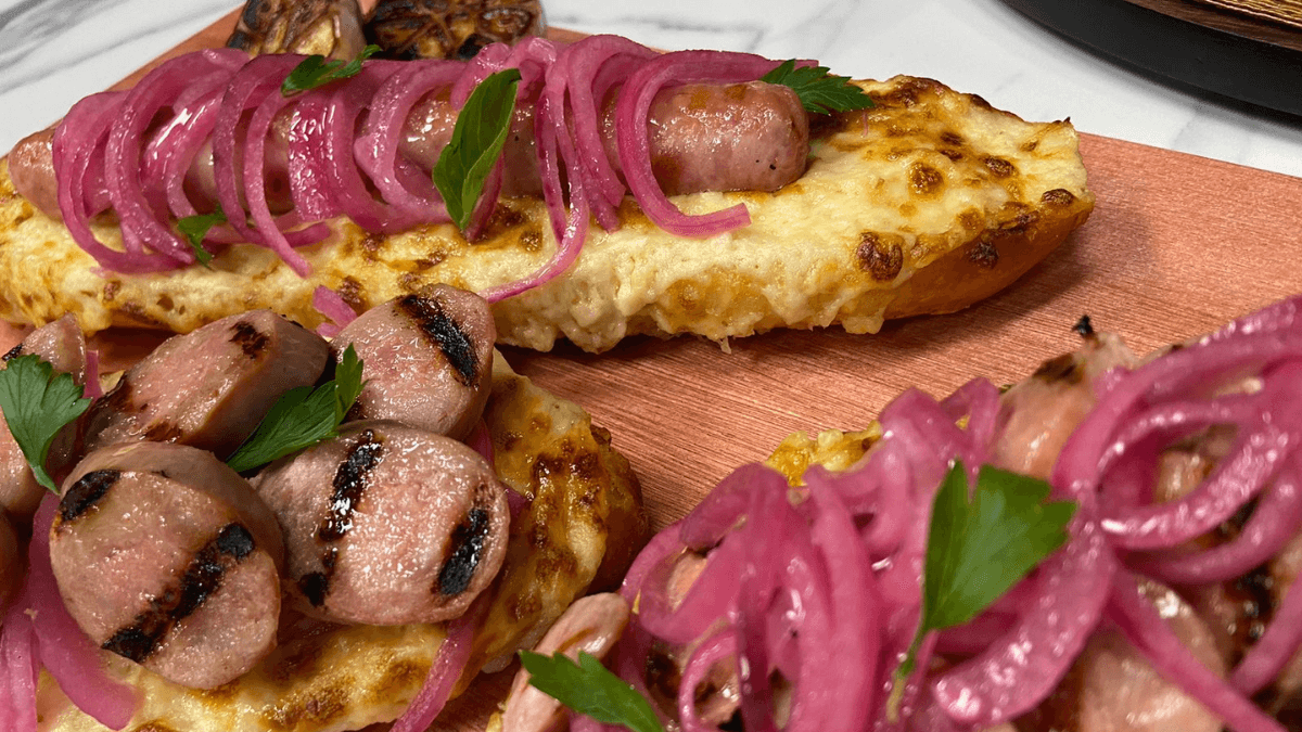 Choripan no pão de alho | Band Receitas