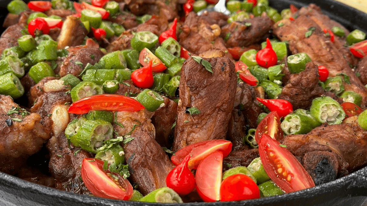 Costelinha com quiabo | Band Receitas