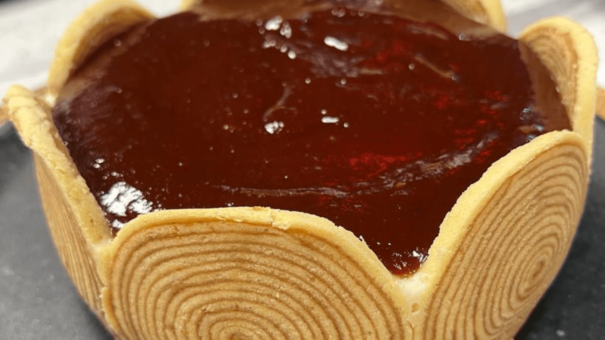 Cheesecake de bolo de rolo | Band Receitas