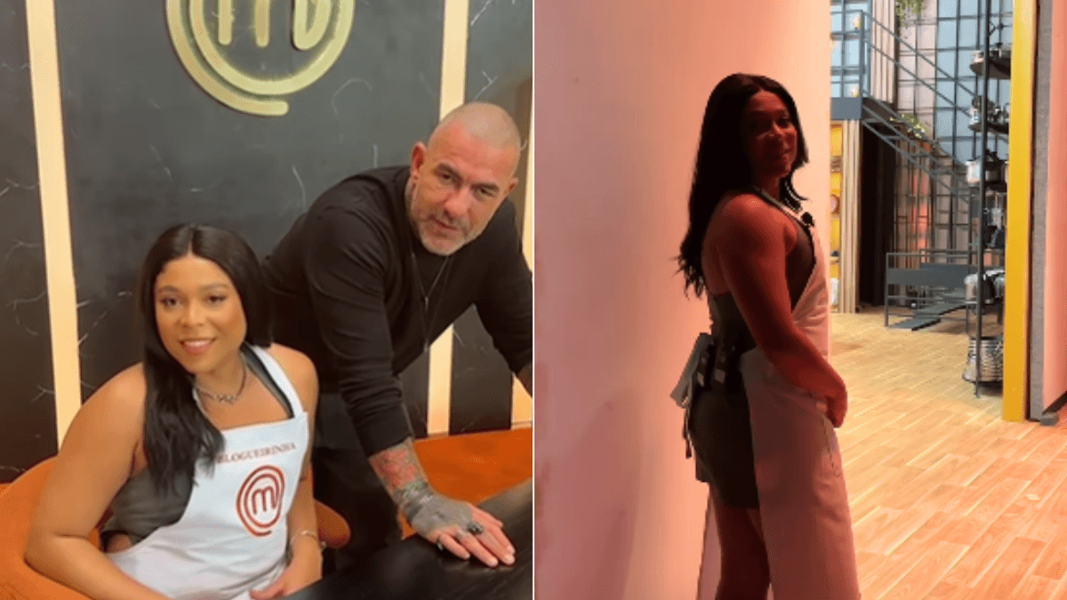 Bastidores da gravação no Instagram da Blogueirinha (Reprodução/Instagram)