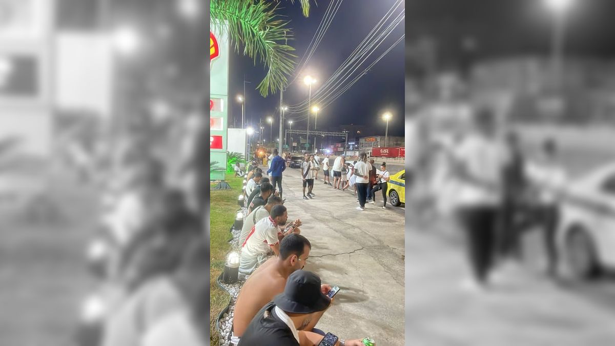 Torcedores denunciam falta de BRT na estação Vasco da Gama após jogos à noite
