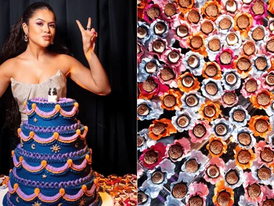 Festa da Maisa tem bolo de 15 kg e mais de mil brigadeiros; veja o cardápio
