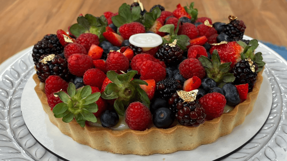 Torta de frutas vermelhas | Band Receitas