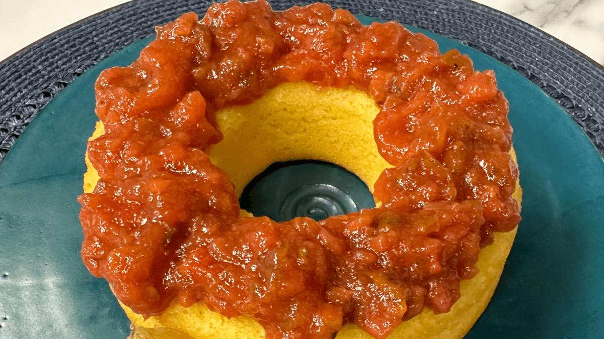 Bolo de fubá com goiabada do Edu Guedes | Band Receitas