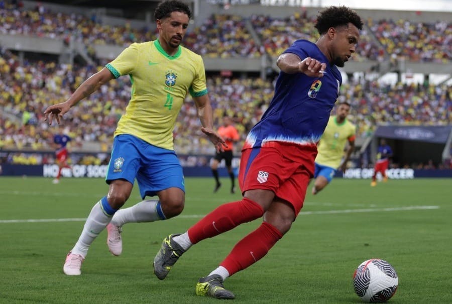 Em último desafio pré Copa América, Brasil cede empate contra Estados Unidos