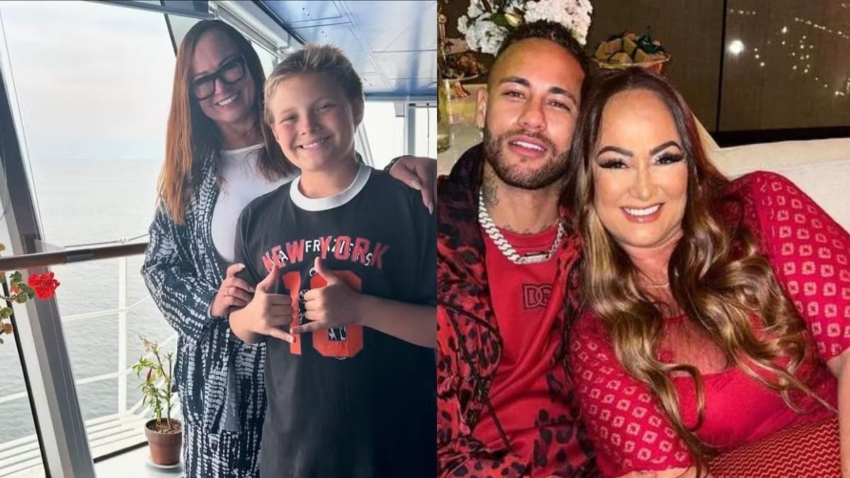 Mãe de Neymar faz carta aberta para Davi Lucca após apagar fotos com o neto