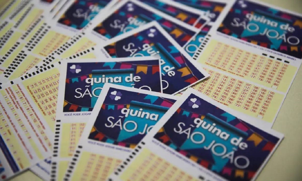 Quina de São João: três apostas levam R$ 76,6 milhões cada; veja as dezenas