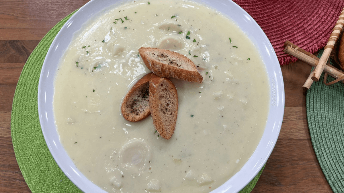 Sopa de palmito | Band Receitas
