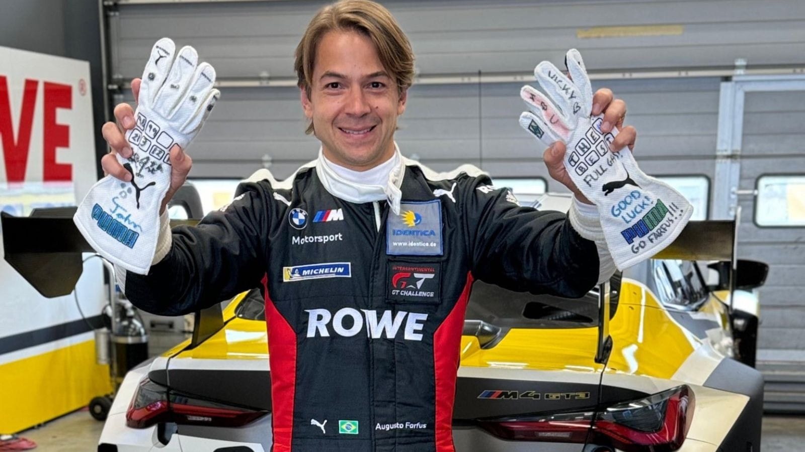 Augusto Farfus é piloto da BMW no WEC.