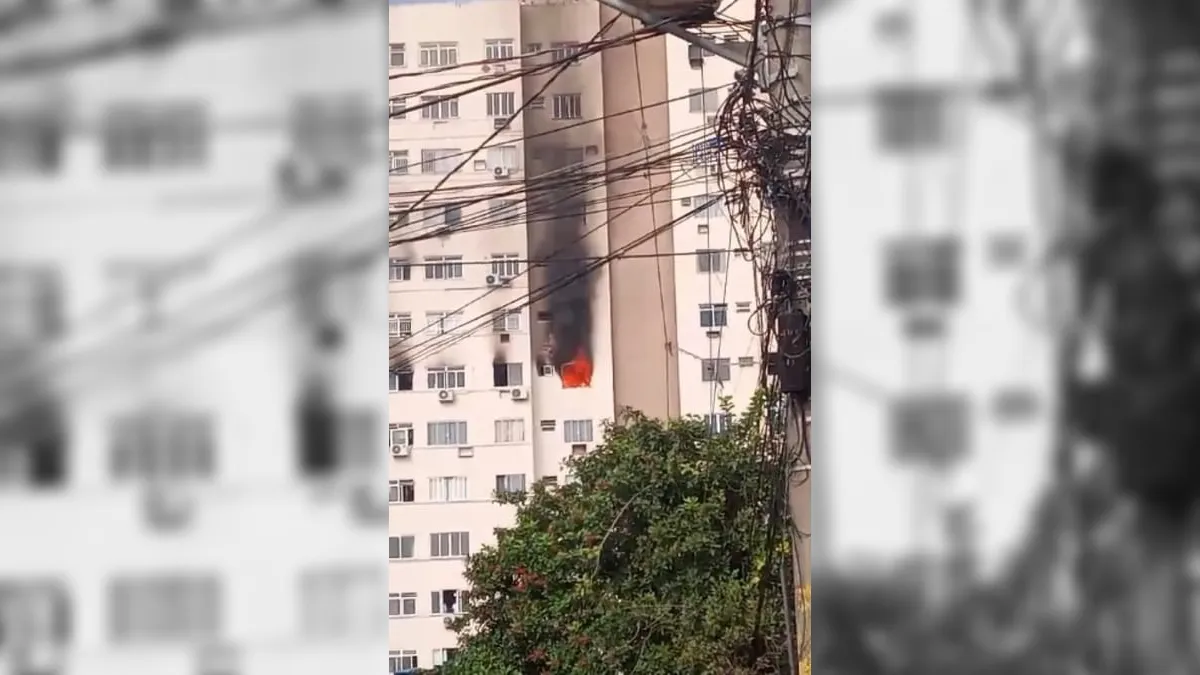 Incêndio em apartamento na Zona Norte pode ter sido causado por bike elétrica
