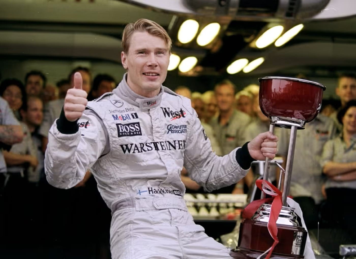 Hakkinen era visto como alternativa a Schumacher (Imagem: F1)