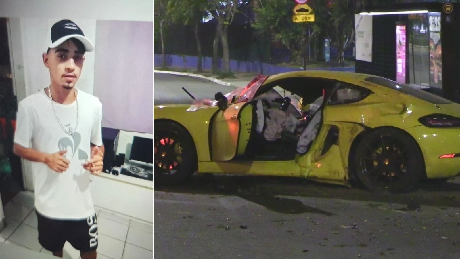 Motorista de Porsche atropela e mata motociclista após discussão de trânsito
