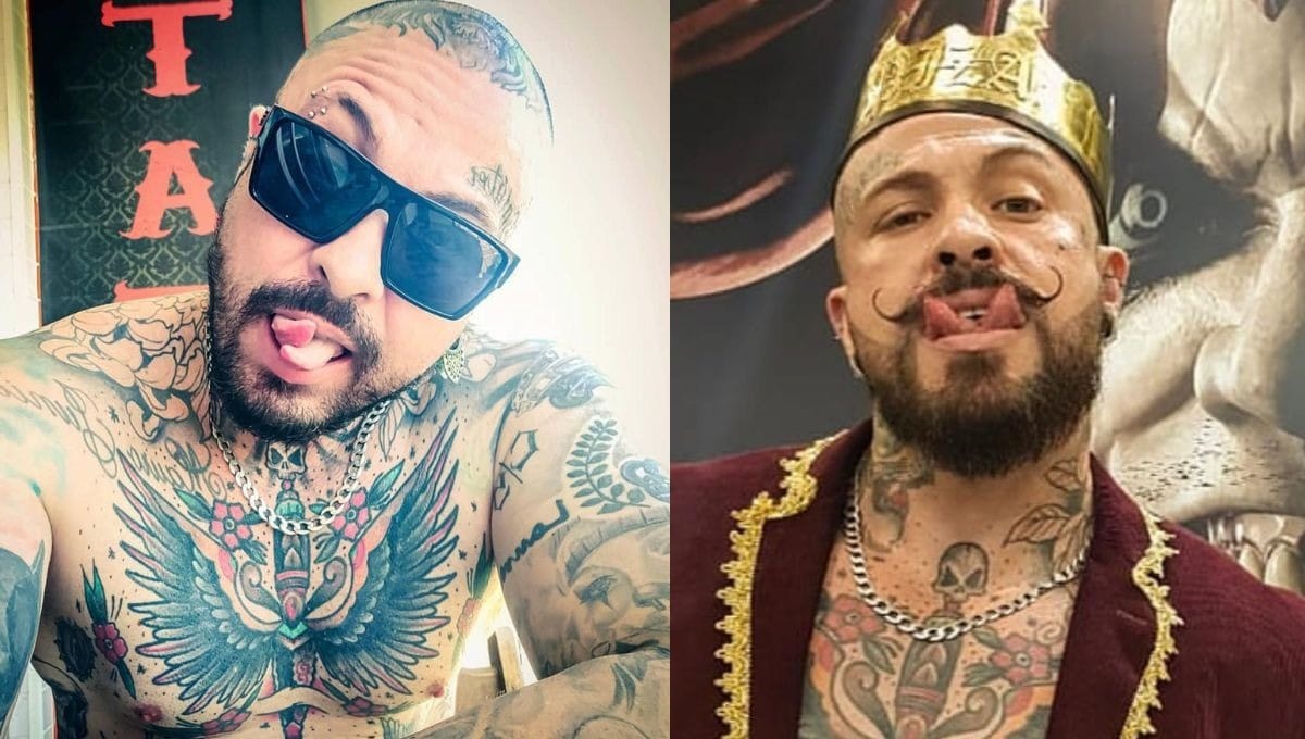 Mauro Fernandes, tatuador (Reprodução/ Instagram @mauro.fernandess)