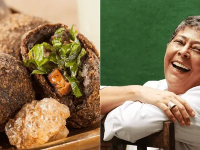 Veja segredo do bolinho de feijoada da Katia Barbosa, criadora do ícone carioca
