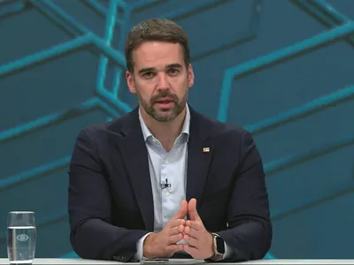 Eduardo Leite parabeniza Caiado, mas não declara apoio ao candidato do PSD