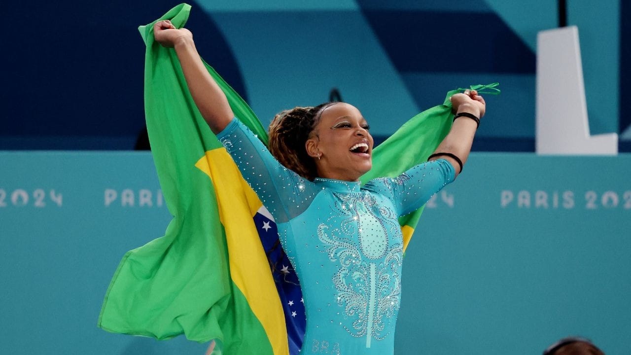 Rebeca Andrade é indicada ao Laureus, Oscar do Esporte, e disputa o prêmio de 'Retorno do Ano'