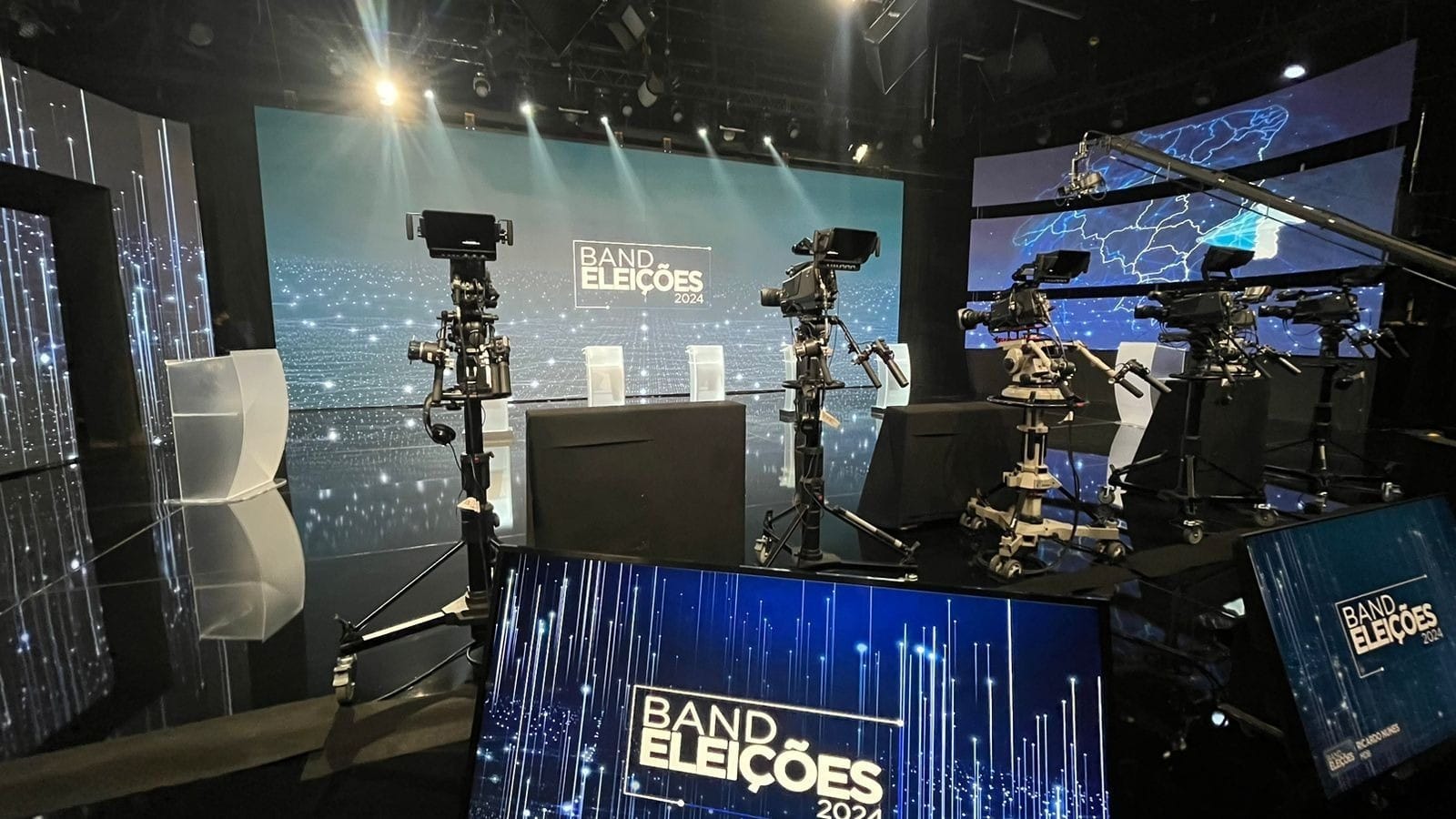 Debate da Band com candidatos a governador ocorrerá em 17 Estados e DF