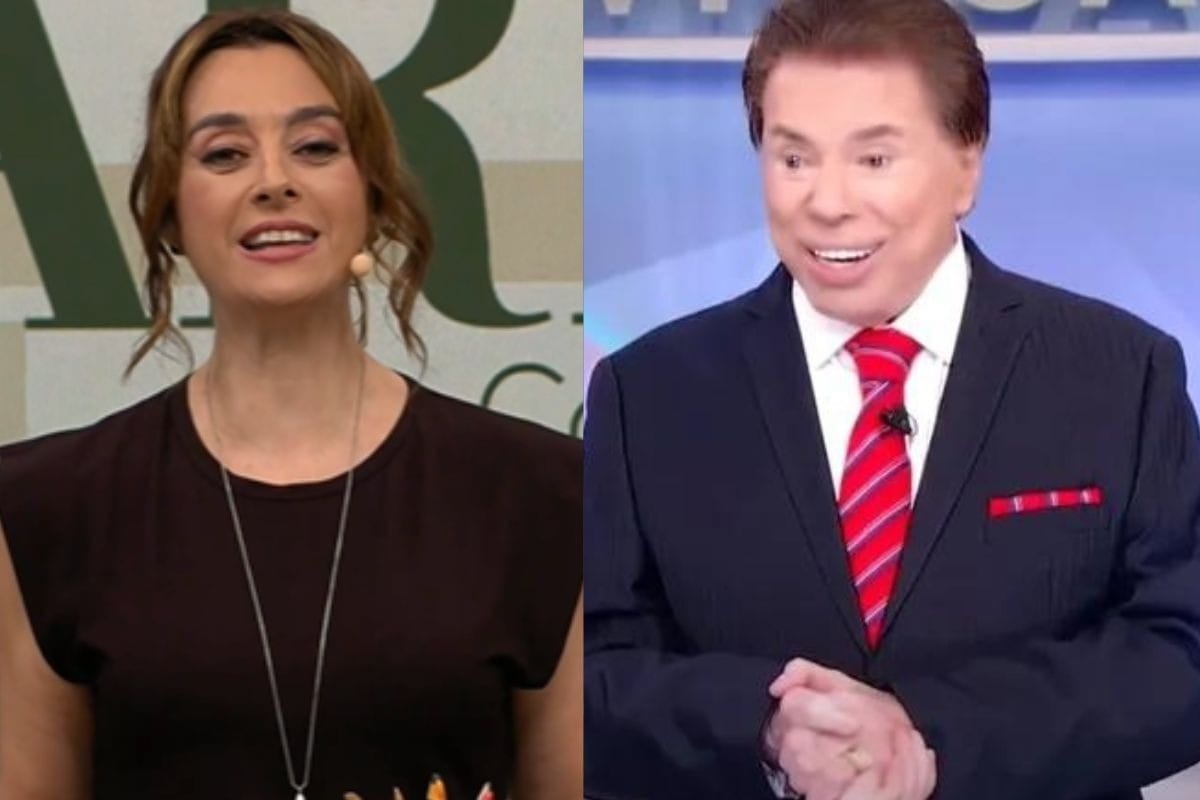Catia Fonseca relembra encontro com Silvio Santos: "Achei que ia desmaiar"