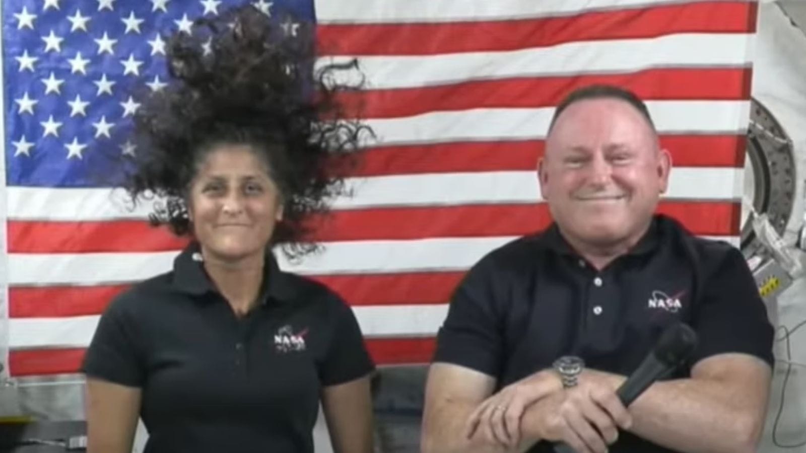 Astronautas 'presos' no espaço voltam à Terra