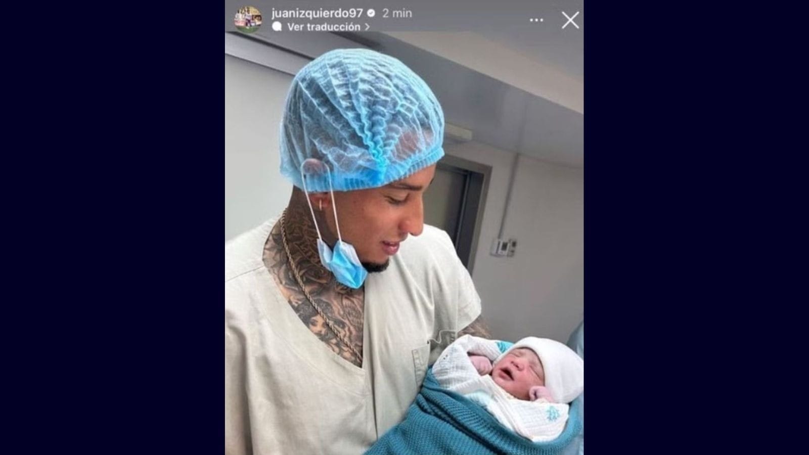 Juan Izquierdo deixa filho recém-nascido e filha de dois anos
