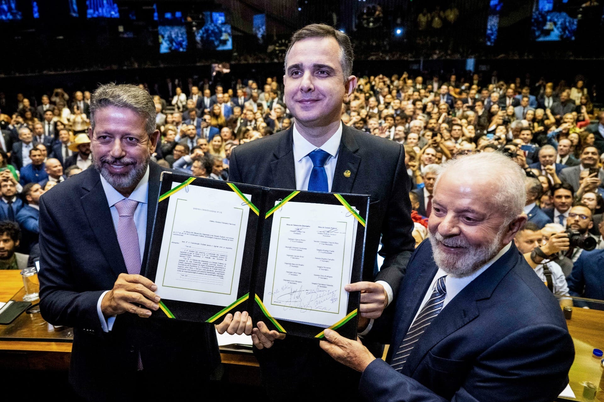 Lula cogita ter Arthur Lira e Rodrigo Pacheco como ministros em 2025