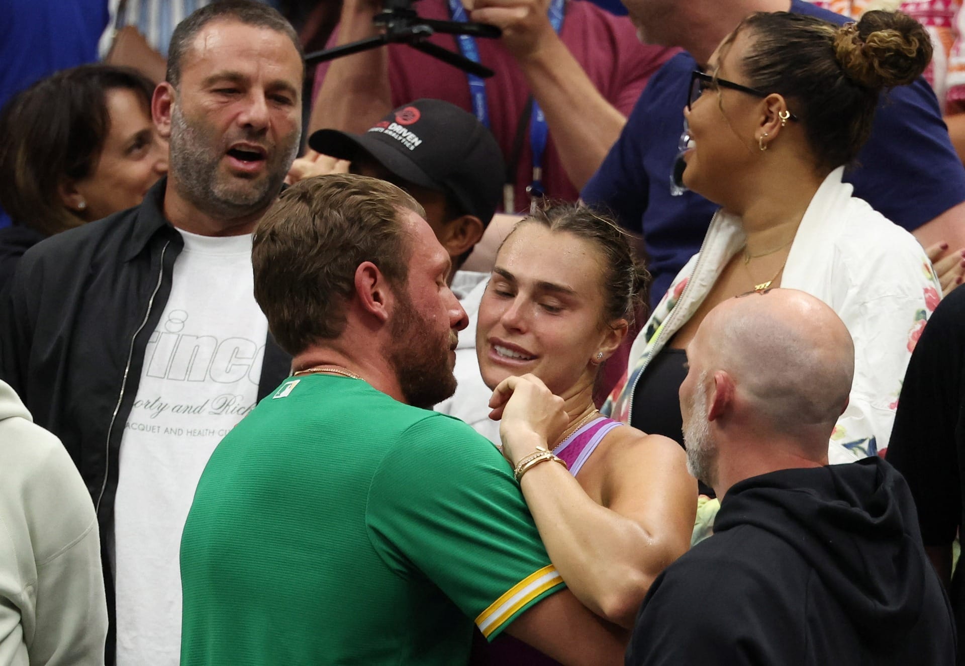 Campeã do US Open, Sabalenka namora brasileiro dono de franquia de açaí